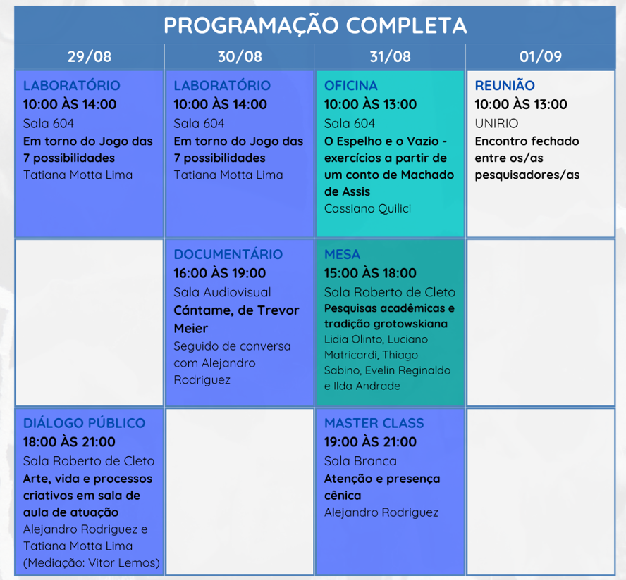 programaçao